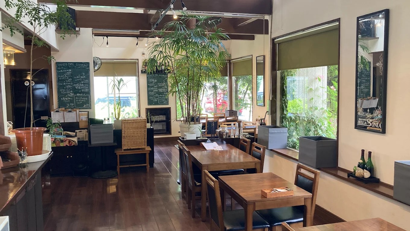 TRATTORIA BELLASONIAの内観